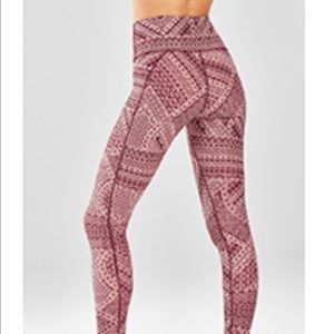 Fabletics High-Waisted Printed Powerhold Leggings